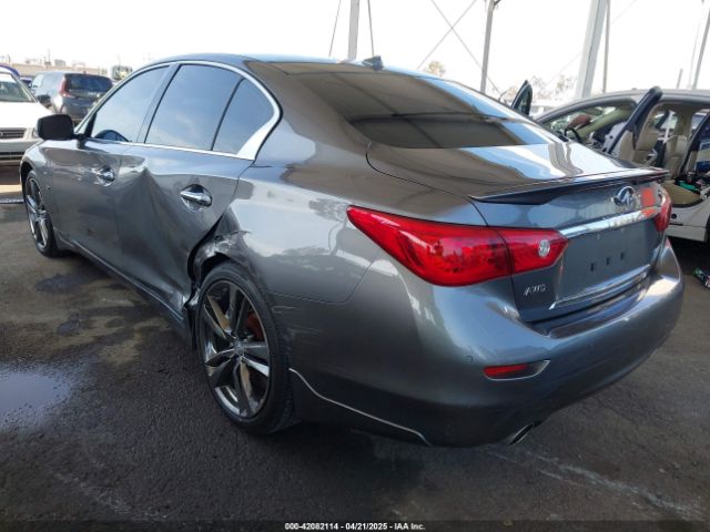 2015 INFINITI Q50 JN1BV7AR6FM413609 Photo 2