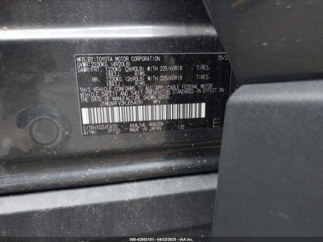 JTMD6RFV2RJ054091 Toyota Rav4 Hybrid Limited