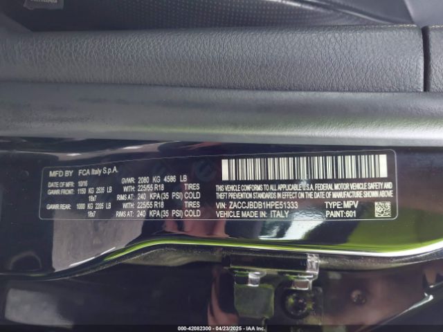 ZACCJBDB1HPE51333 Jeep Renegade Limited 4x4