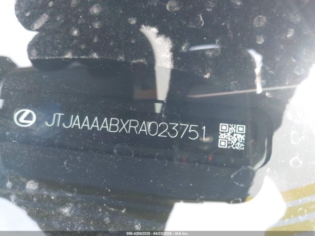 JTJAAAABXRA023751 Lexus Rz 450e Luxury