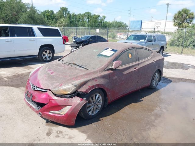 5NPDH4AE1FH599305 Hyundai ELANTRA SE