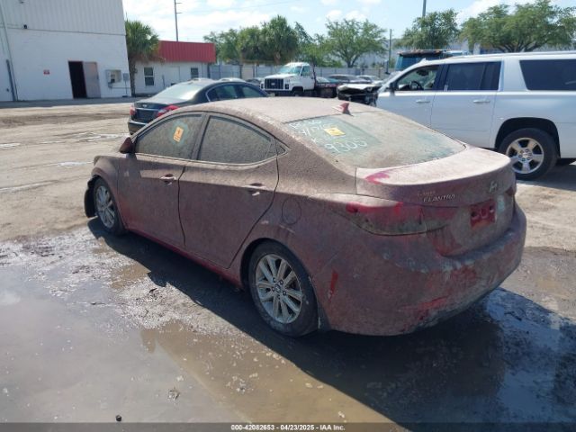 5NPDH4AE1FH599305 Hyundai ELANTRA SE