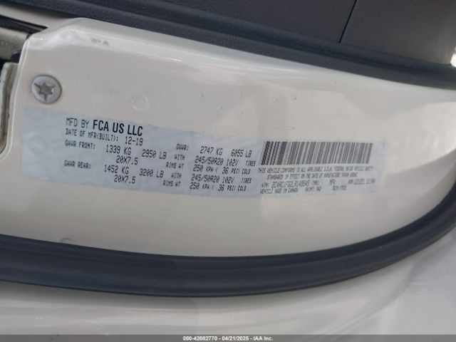 2020 CHRYSLER PACIFICA 2C4RC1FG2LR149545 Photo 8