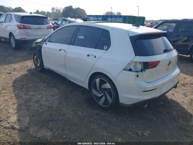 2022 VOLKSWAGEN GOLF GTI WVW387CD0NW220577 Photo 2