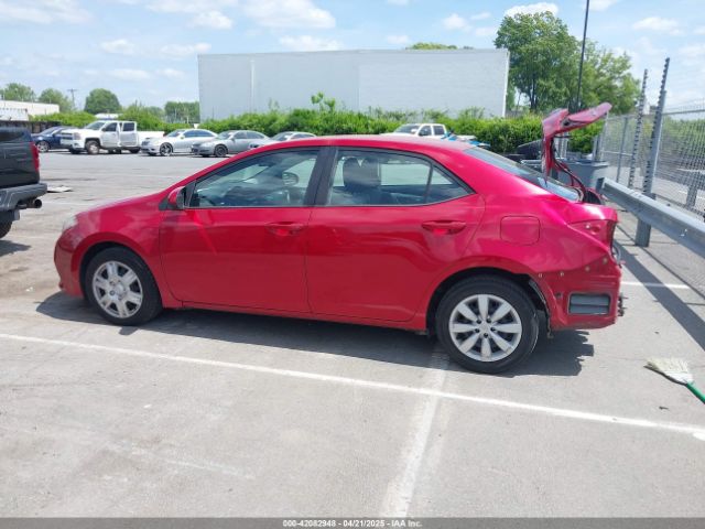 2T1BURHE5GC729466 Toyota COROLLA LE