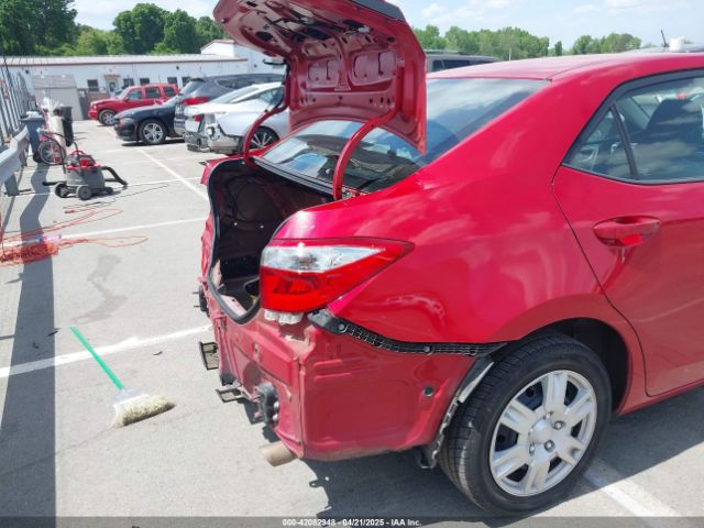 2T1BURHE5GC729466 Toyota COROLLA LE
