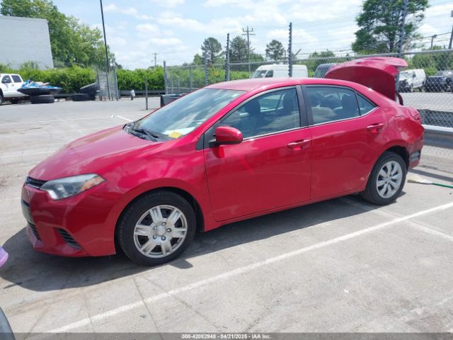 2T1BURHE5GC729466 Toyota COROLLA LE