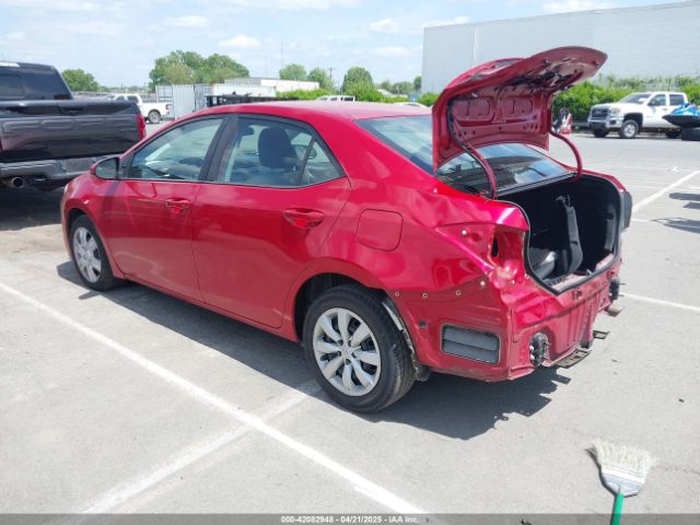2T1BURHE5GC729466 Toyota COROLLA LE