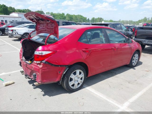 2T1BURHE5GC729466 Toyota COROLLA LE