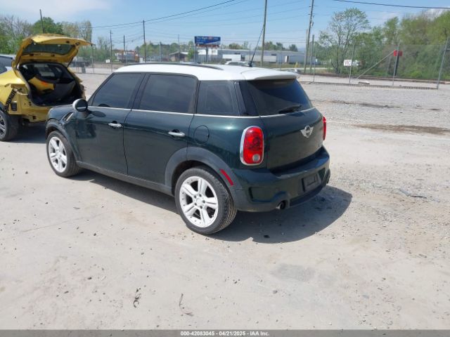 2012 MINI COOPER S COUNTRYMAN WMWZC3C5XCWM26655 Photo 2