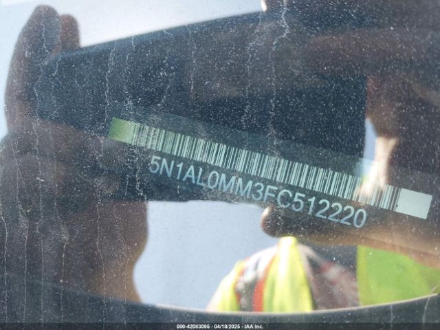 5N1AL0MM3FC512220 Infiniti QX60