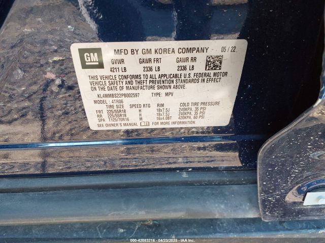 2023 BUICK ENCORE GX KL4MMBS22PB002597 Photo 8