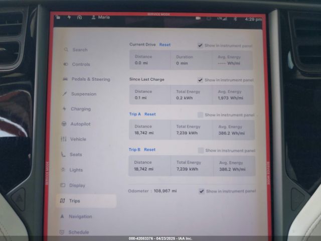 5YJXCBE22JF101376 Tesla Model X 100d/75d/p100d