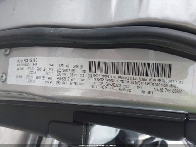 2017 JEEP CHEROKEE 1C4PJLCB0HW523635 Photo 8