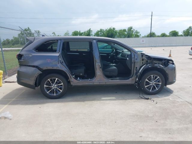 5TDKZRFH3KS346608 Toyota Highlander Xle