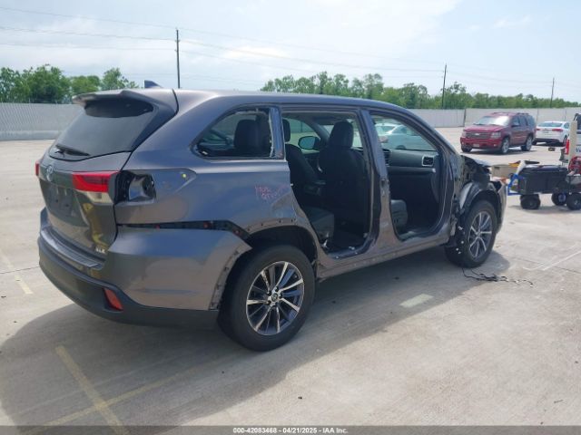 5TDKZRFH3KS346608 Toyota Highlander Xle