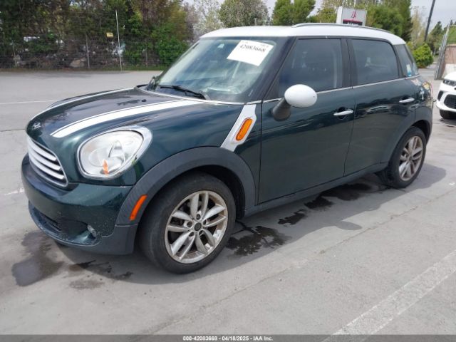 2012 MINI COOPER COUNTRYMAN WMWZB3C54CWM01897 Photo 1