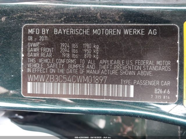 2012 MINI COOPER COUNTRYMAN WMWZB3C54CWM01897 Photo 8