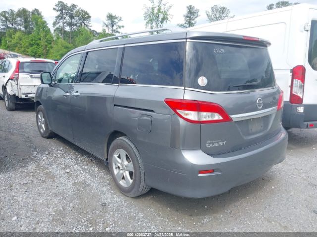 JN8AE2KP7H9165857 Nissan Quest Sv