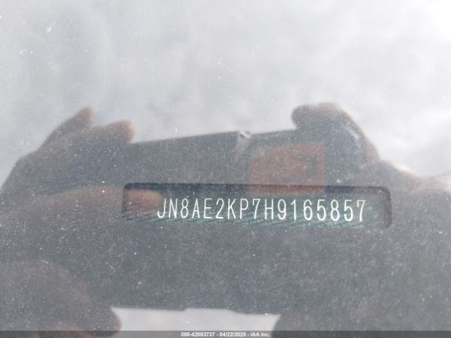 JN8AE2KP7H9165857 Nissan Quest Sv