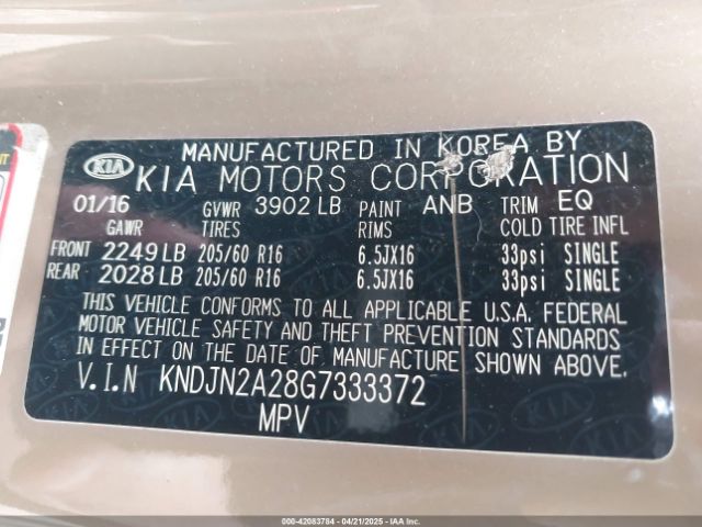 KNDJN2A28G7333372 KIA Soul