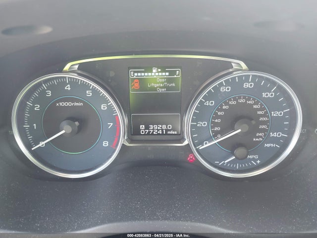 JF2GPAKC1H8200066 Subaru Crosstrek 2.0i Limited
