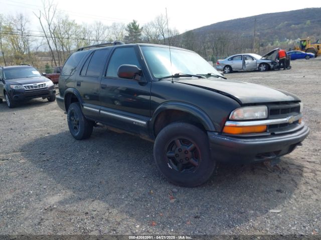 2000 CHEVROLET BLAZER 1GNDT13W8Y2381912