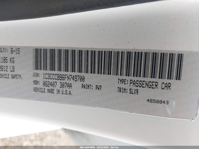 Chrysler 200 S 2015 1C3CCCBB6FN749700 Image 9