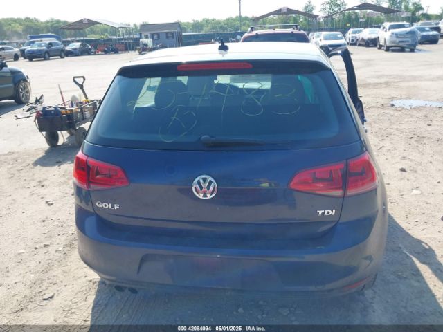 3VW2A7AU3FM085421 Volkswagen Golf Tdi S 4-door