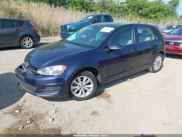 3VW2A7AU3FM085421 Volkswagen Golf Tdi S 4-door