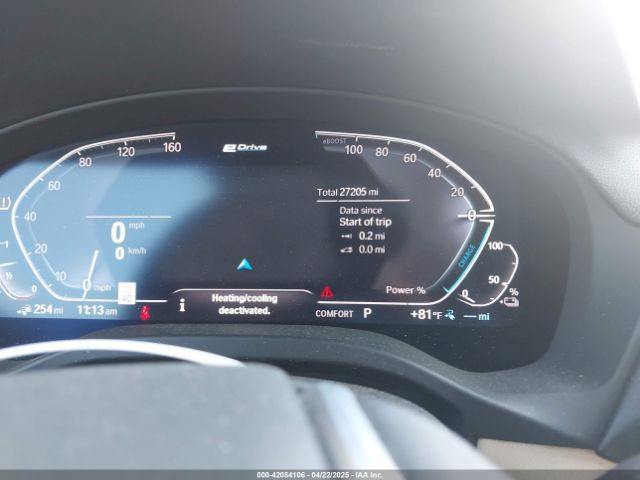 5UXTS1C02M9F71923 BMW X3 Phev Xdrive30e