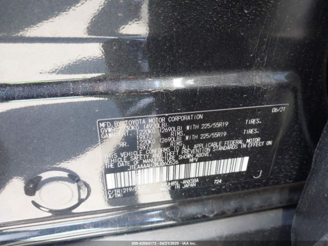 JTEAAAAH7MJ060526 Toyota Venza Limited