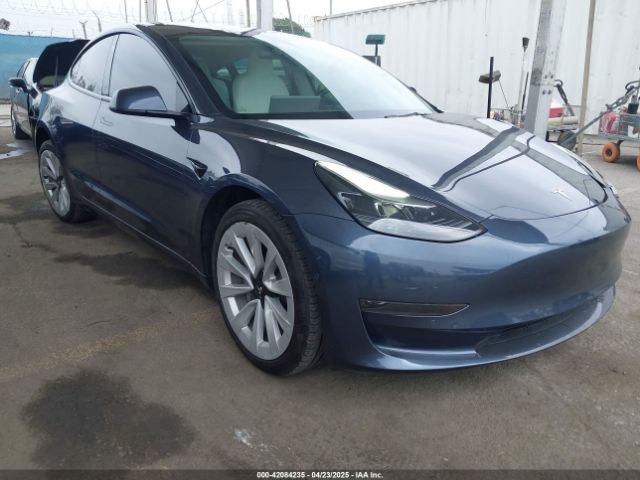 2022 TESLA MODEL 3 5YJ3E1EA1NF346766