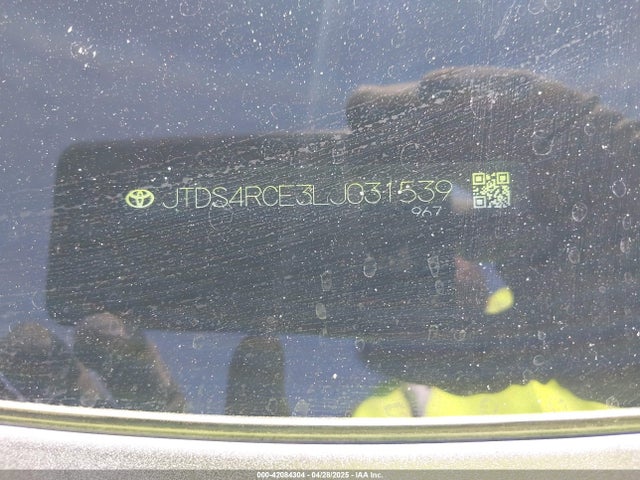 JTDS4RCE3LJ031539 Toyota COROLLA SE