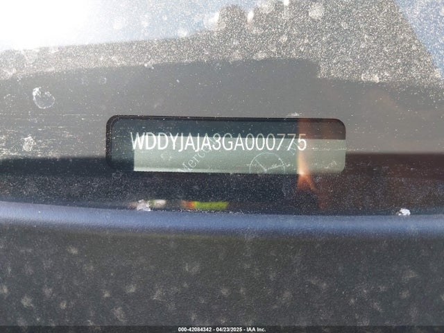 WDDYJAJA3GA000775 Mercedes-Benz Gt S Amg