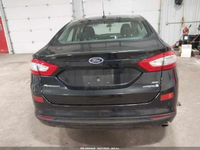 3FA6P0LU5ER394287 Ford Fusion Hybrid Se