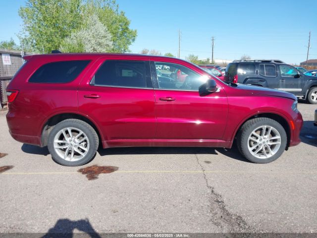 1C4RDJDG5PC617489 Dodge Durango Gt Awd