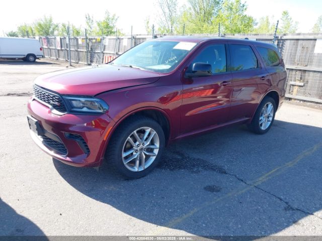 1C4RDJDG5PC617489 Dodge Durango Gt Awd