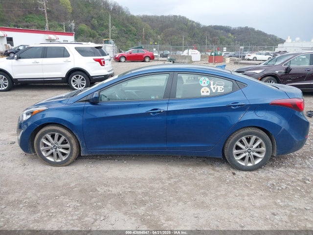 KMHDH4AE8GU544708 Hyundai ELANTRA SE