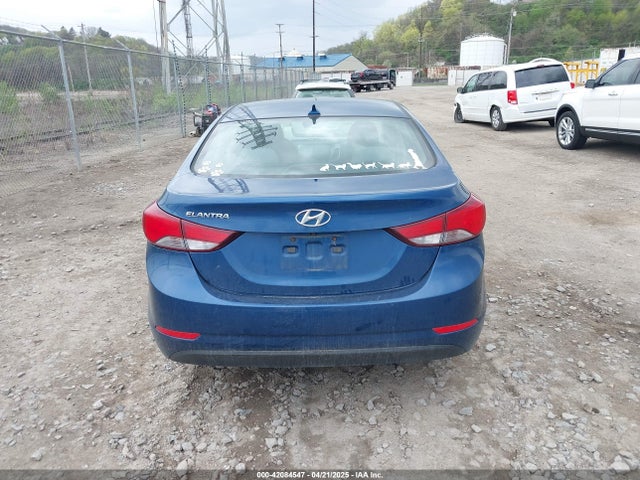 KMHDH4AE8GU544708 Hyundai ELANTRA SE