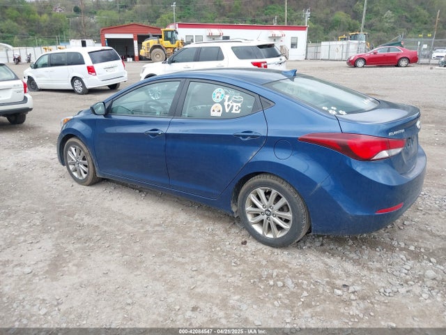 KMHDH4AE8GU544708 Hyundai ELANTRA SE