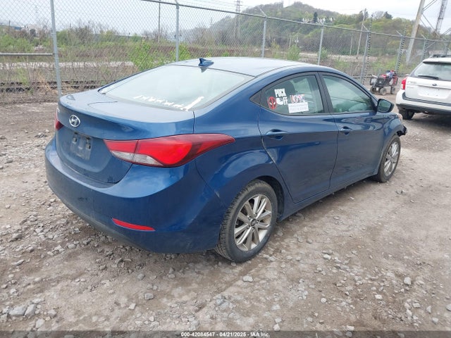 KMHDH4AE8GU544708 Hyundai ELANTRA SE