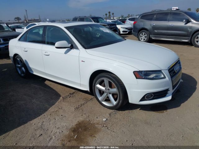2012 AUDI A4 WAUFFAFL2CN012462 Photo 0
