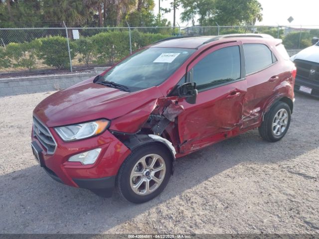MAJ3S2GE6LC365456 Ford Ecosport Se