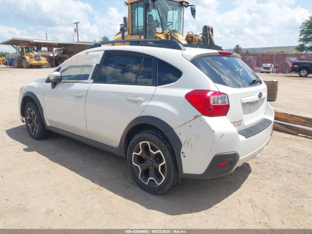 JF2GPAMCXF8273611 Subaru Xv Crosstrek 2.0i Limited
