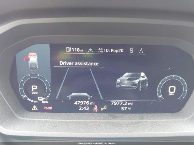 WA142BFZ1PP029824 Audi Q4 Sportback E-tron Prestige 50 Quattro