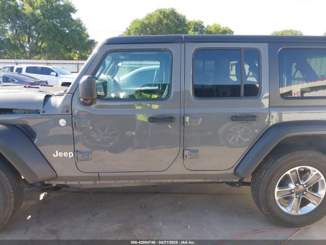 1C4HJXDGXJW280475 Jeep Wrangler Unlimited Sport S 4x4