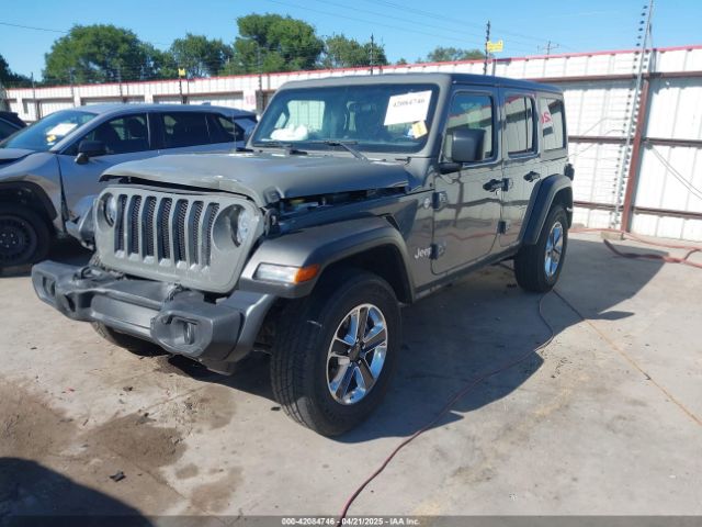 1C4HJXDGXJW280475 Jeep Wrangler Unlimited Sport S 4x4