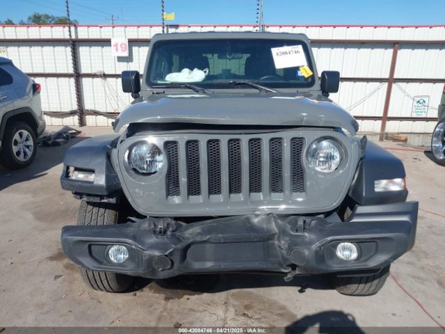 1C4HJXDGXJW280475 Jeep Wrangler Unlimited Sport S 4x4