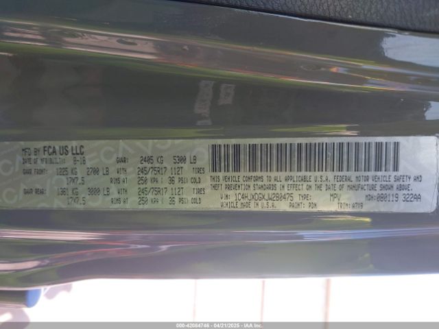 1C4HJXDGXJW280475 Jeep Wrangler Unlimited Sport S 4x4